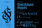 Eisenhardt - Gothic Blackletter Font, a Blackletter Font by Inviline.co (Thumbnail 5 of 15)