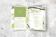 Funeral Program - Floral Theme, a Brochure Template by Final Tribute (Thumbnail 2 of 5)