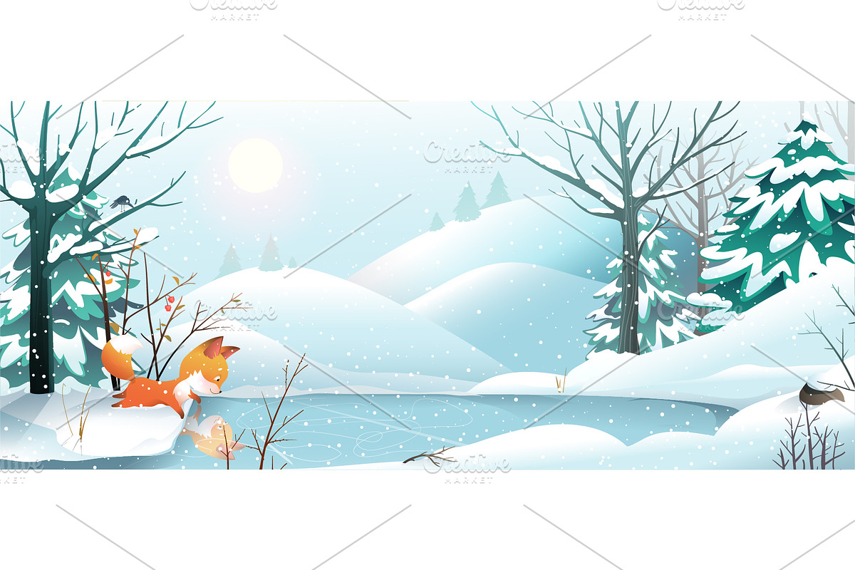 Winter Joy - Animals in Forest, an Animal Illustration by Popmarleo Shop (Photo 7 of 13)