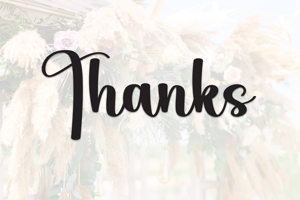 Rustic Wedding | Script Font, a Handwritten Font by Scratchones (Photo 9 of 9)