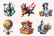 Wizard Of Oz Clipart, Dorothy, an Illustration by CreationArt (Thumbnail 7 of 9)