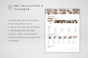 Digital Fitness Template For Notion