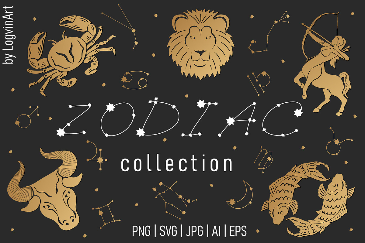 Zodiac collections, an Illustration by LogvinArt (Photo 1 of 15)
