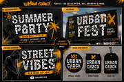 Urban Crack, a Serif Font by Wow Magic (Thumbnail 4 of 4)