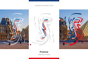 France flag ribbon vector, a Templates & Theme by Simbos (Thumbnail 3 of 9)