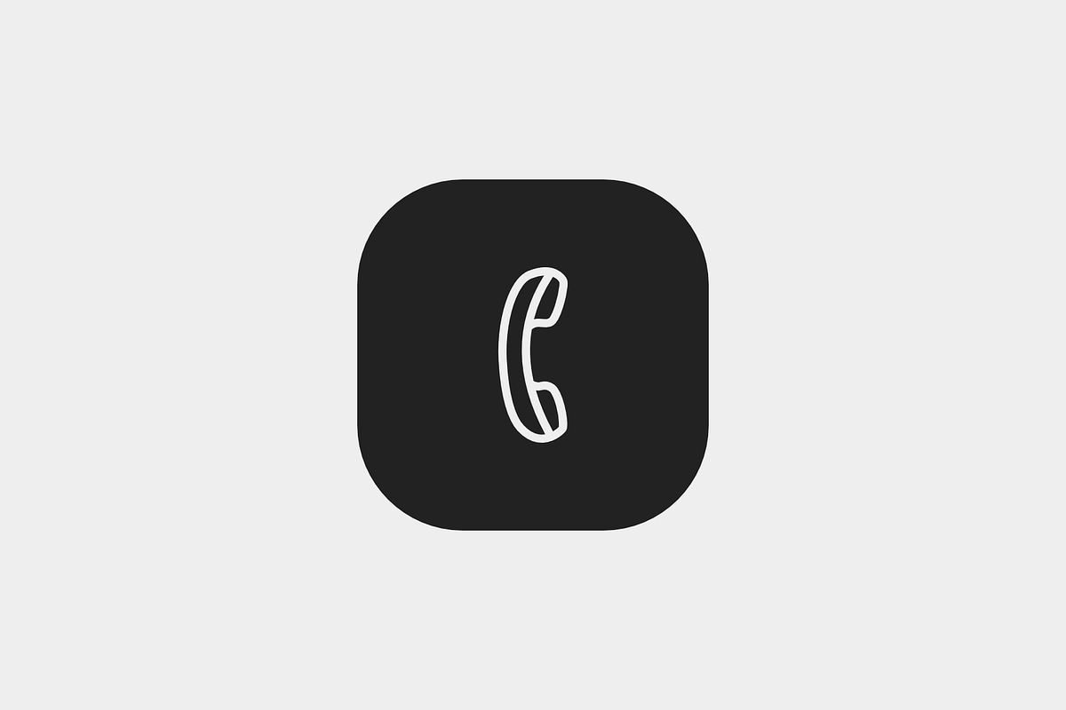 Phone, an Outline Icon by Jordy (Photo 2 of 2)