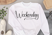 Saturday | Script Font, a Handwritten Font by Scratchones (Thumbnail 5 of 9)