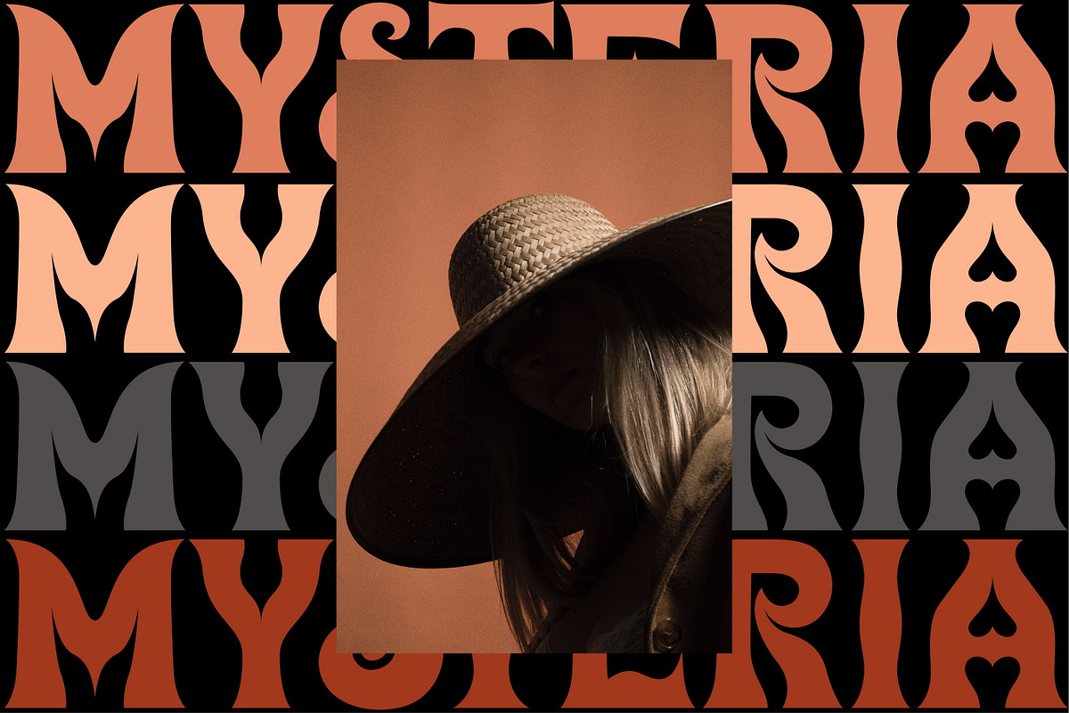 Terra Cotta - Bohemian Display Font, a Serif Font by Struvictory.art (Photo 2 of 9)