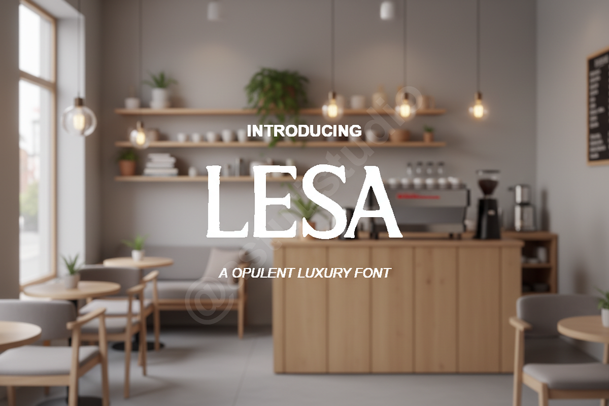 Lesa | Elegant & Sophisticated Sans, a Font by Astuti Studio (Photo 1 of 16)