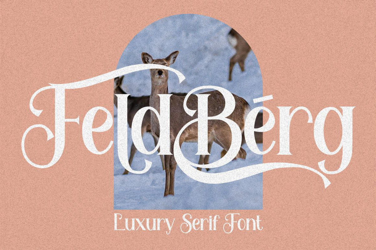 Feldberg - Elegant Luxury Serif Font, a Serif Font by PutraCetol Studio (Photo 1 of 11)
