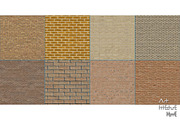Seamless Coffee Color Brick Textures, a Texture Graphic by Arthitecture Home (Thumbnail 4 of 11)