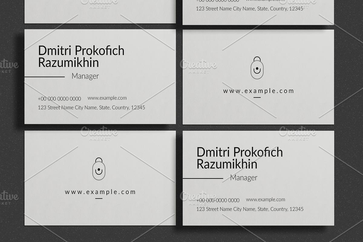 Personal Identity Business Card, a Business Card Template by ClickPaint_Studio (Photo 3 of 4)