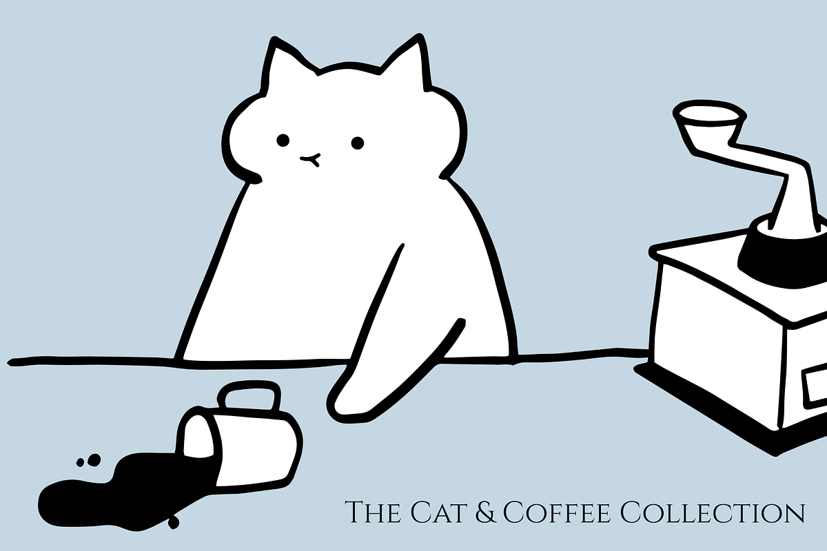 The Cat and Coffee Signature, a Food Illustration by The Journey Atelier (Photo 15 of 15)
