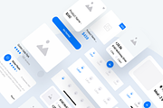 Multi-concept App Wireframe UX Kit, a Wireframe Template by Ofspace Digital Agency (Thumbnail 3 of 6)