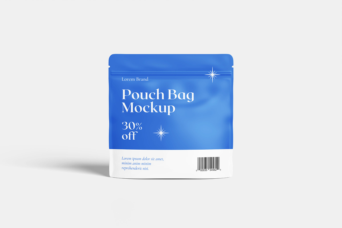 Pouch Bag Mockup, a Packaging Mockup by Hazzpro_Std (Photo 2 of 6)