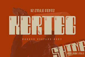 Kerteg, a Font by ArimaType