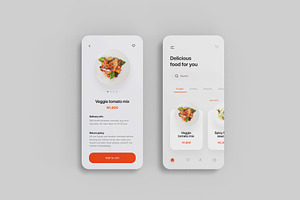 App UI Mockup / Phone Screen Mockup