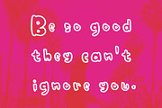 ZORROPHA BUBBLE FONT HEADER, a Sans Serif Font by NadaNora (Thumbnail 2 of 4)
