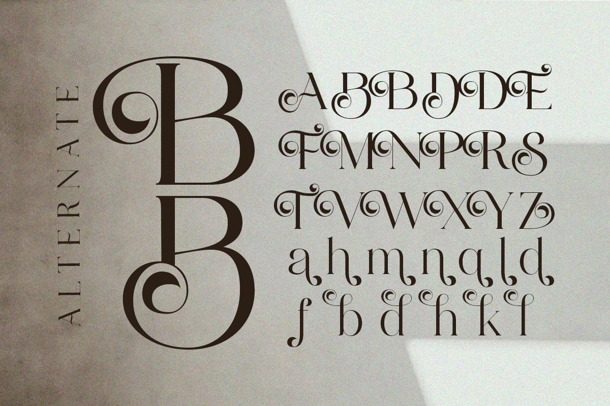 Bolqito - Elegant Luxury Serif Font, a Serif Font by Qweera Studio (Photo 10 of 12)