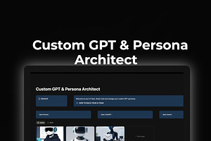 Custom GPT Notion Template, an App Template by AlienProduction