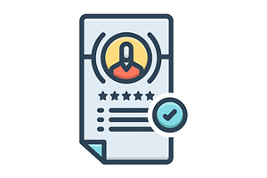 Accepting submit color icon, a Duotone Icon by Creative priyanka