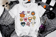 Retro Halloween PNG Sublimation, an Illustration by Dream Creation (Thumbnail 3 of 5)
