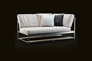 IKEA Ekebol Sofa, a Furniture 3D Model by dk 3d models (Thumbnail 3 of 8)