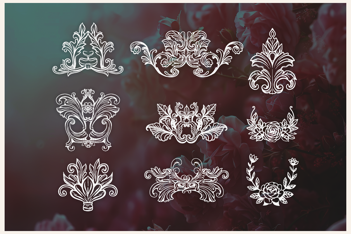 Lush Gardens Vintage Collection, a Decorative Illustration by TatianaCociorva (Photo 5 of 7)