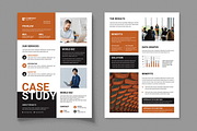 Case Study Template, a Stationery Template by MightyDesign (Thumbnail 1 of 8)