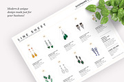 Line Sheet Template | Word/Photoshop, a Marketing Template by Axpand (Thumbnail 2 of 6)