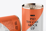 Tin Can Food Container Mockup, a Cups & Container Mockup by Ram Studio LLC (Thumbnail 3 of 6)