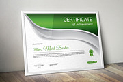 Certificate Word | PSD | AI, a Stationery Template by Curve Design (Thumbnail 3 of 6)
