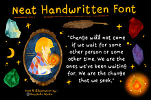 Neat Handwritten Font - Journaling