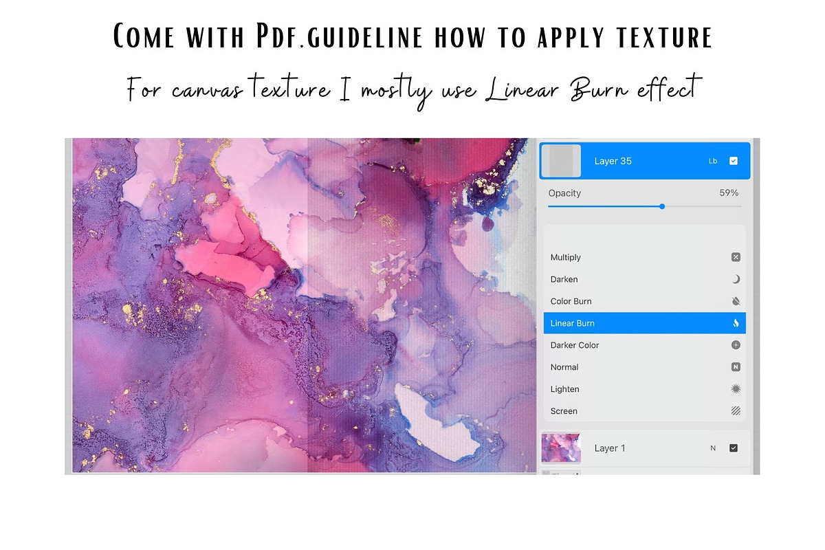 Procreate Canvas Texture Brushes, a Brush Add-On by ProcreateiBox (Photo 8 of 9)