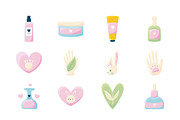 Cruelty Free Icons Set, a Templates & Theme by studiogstock (Thumbnail 1 of 2)