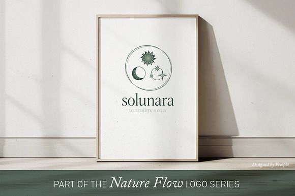 Holistic Logo Template | Canva & AI preview 7