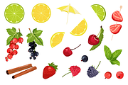 Collection Of Soft Drinks, a Food Illustration by artdemidova (Thumbnail 5 of 8)