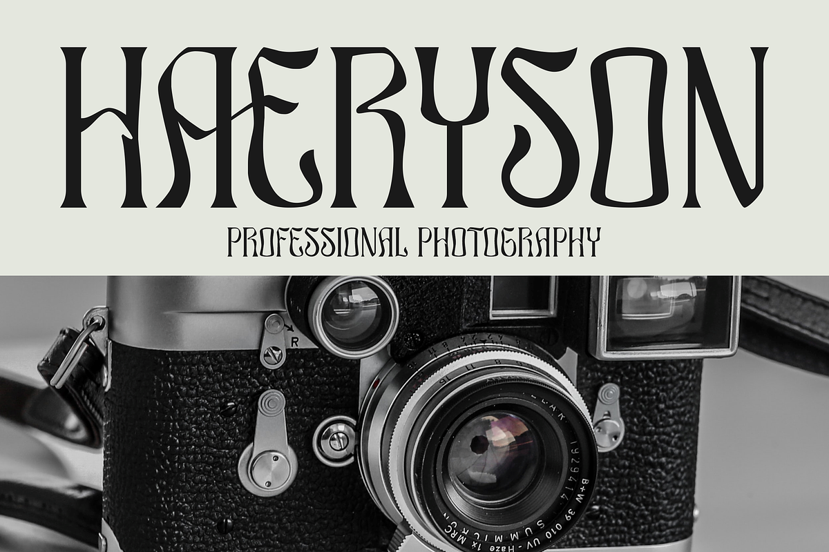 Raghlick Display Typeface Font, a Sans Serif Font by Storytype Studio (Photo 7 of 15)