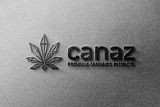 Canaz Cannabis Hemp Marijuana Logo, a Branding & Logo Template by Tovarkovdesign (Thumbnail 3 of 6)