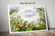 Watercolor Edelweiss, a Decorative Illustration by Graphobia (Thumbnail 8 of 8)