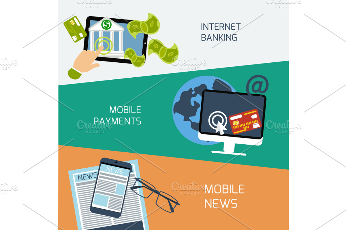 Mobile news, payments and internet