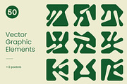 Organic Geometry - Shapes & Posters, an Object Graphic by Léo Alexandre (Thumbnail 1 of 6)