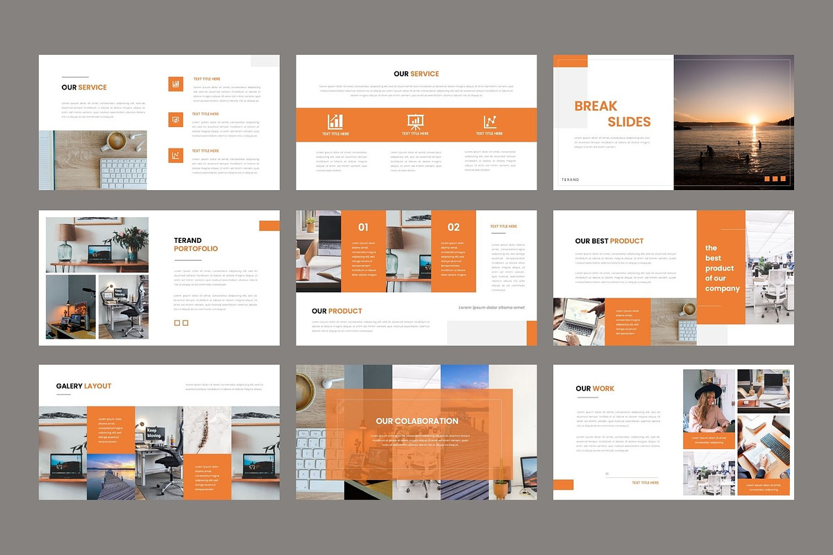 TERAND Business Keynote Template, a Presentation Template by Rizki Herdian (Photo 4 of 6)