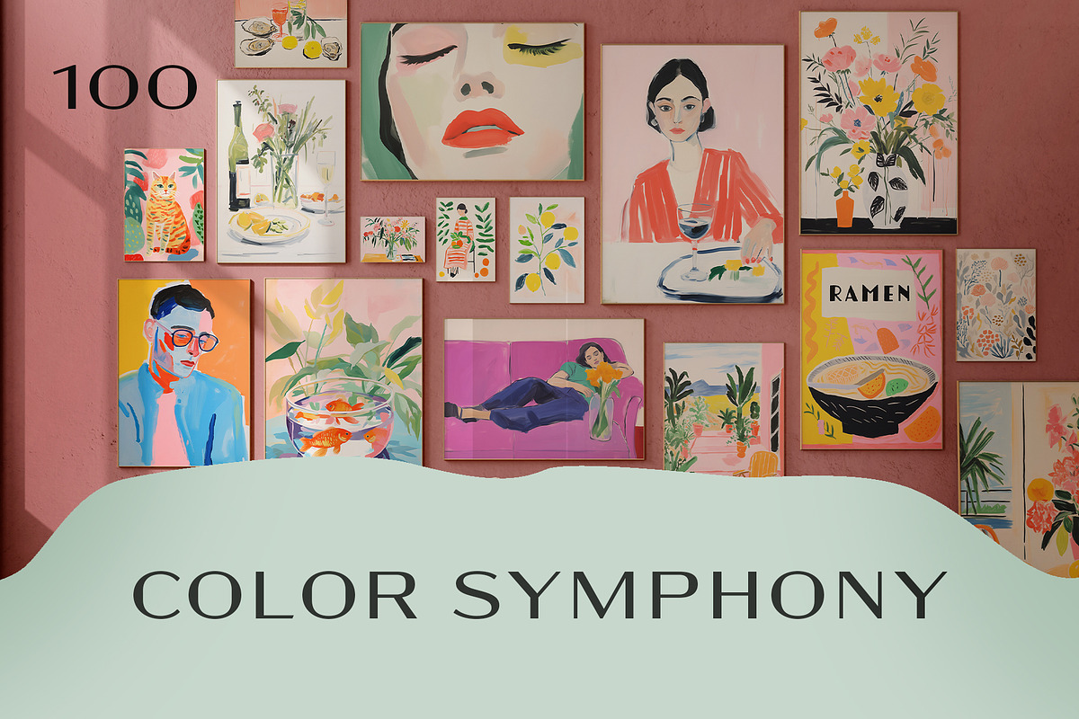 Color Symphony. Posters & Prints