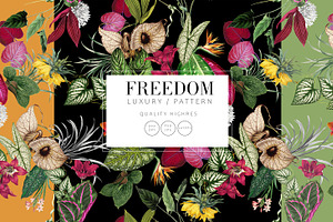 Freedom Seamless Pattern