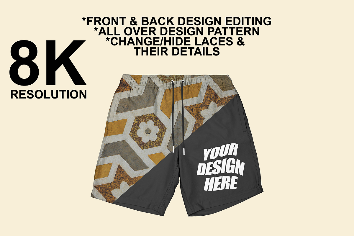 Shorts Mockup for Streetwear, a Bottom Mockup by Infinity Mockups (Photo 3 of 8)
