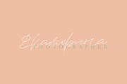 Iriska Cyrillic & Latin Font, a Script Font by Katie Holland (Thumbnail 7 of 9)