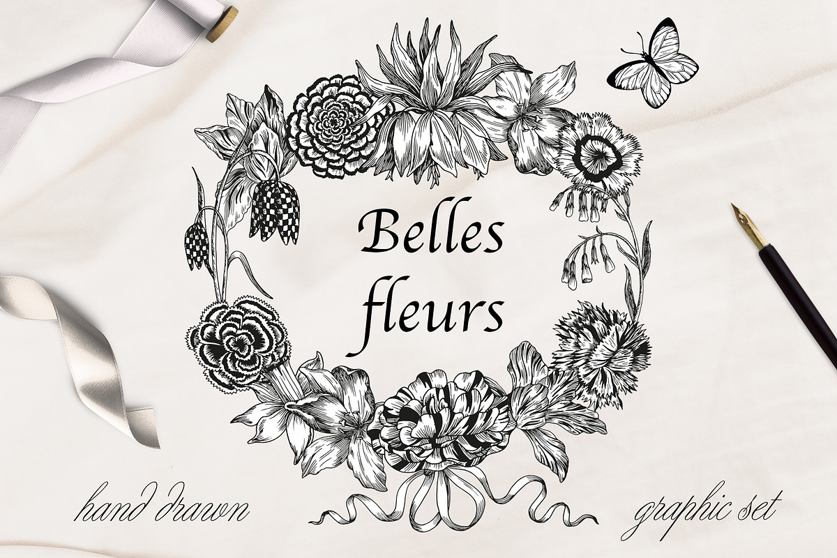 Belles fleurs, an Illustration by Anyuka (Photo 1 of 7)