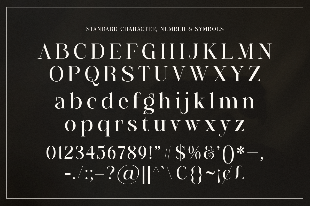 Prestige Edition - Elegant Typeface, a Serif Font by Shakira Studio (Photo 10 of 10)