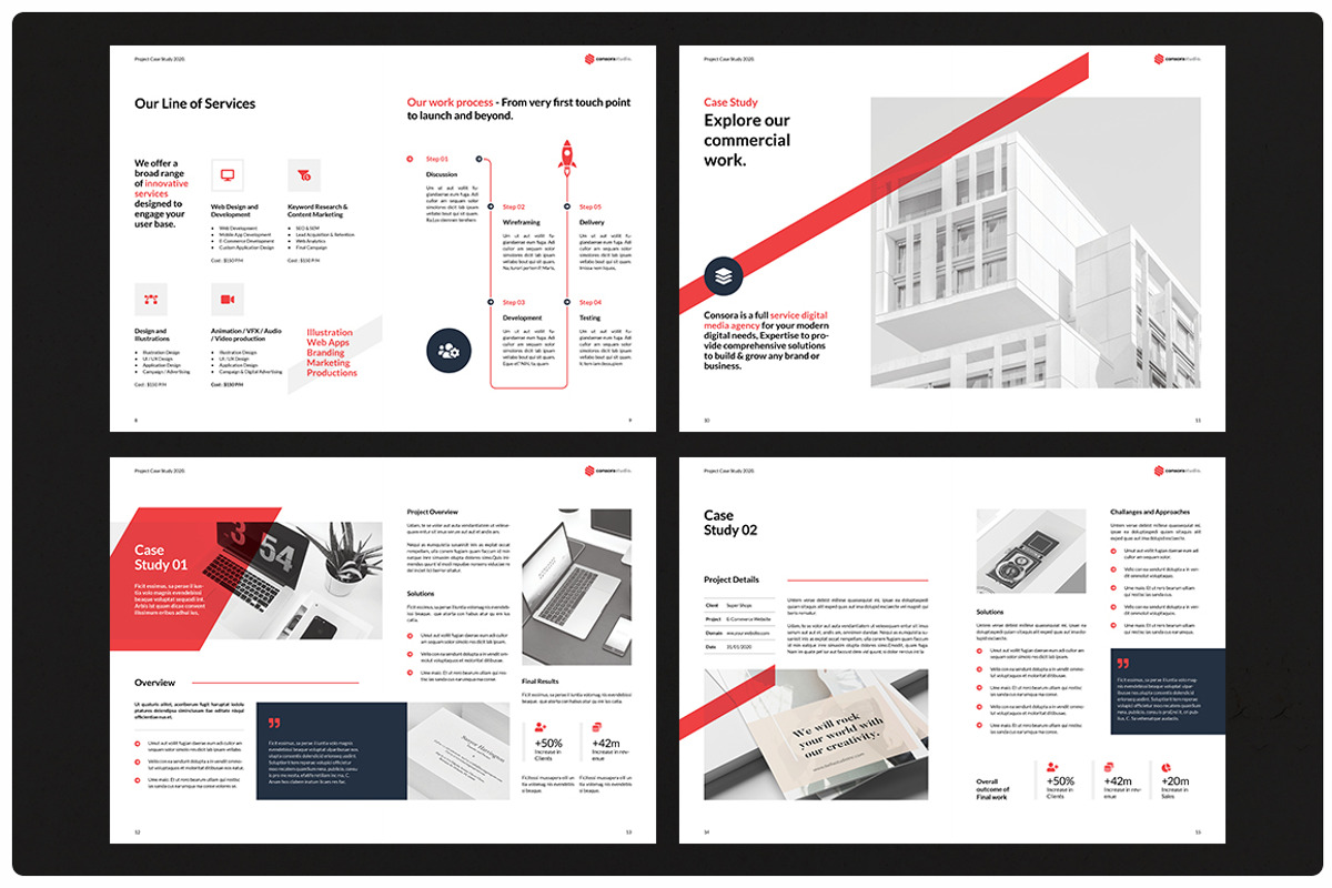 Case Study Brochure, a Brochure Template by StudioGraficso (Photo 7 of 10)